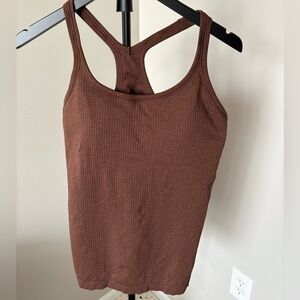 lululemon athletica ebb to street tank ancient copper